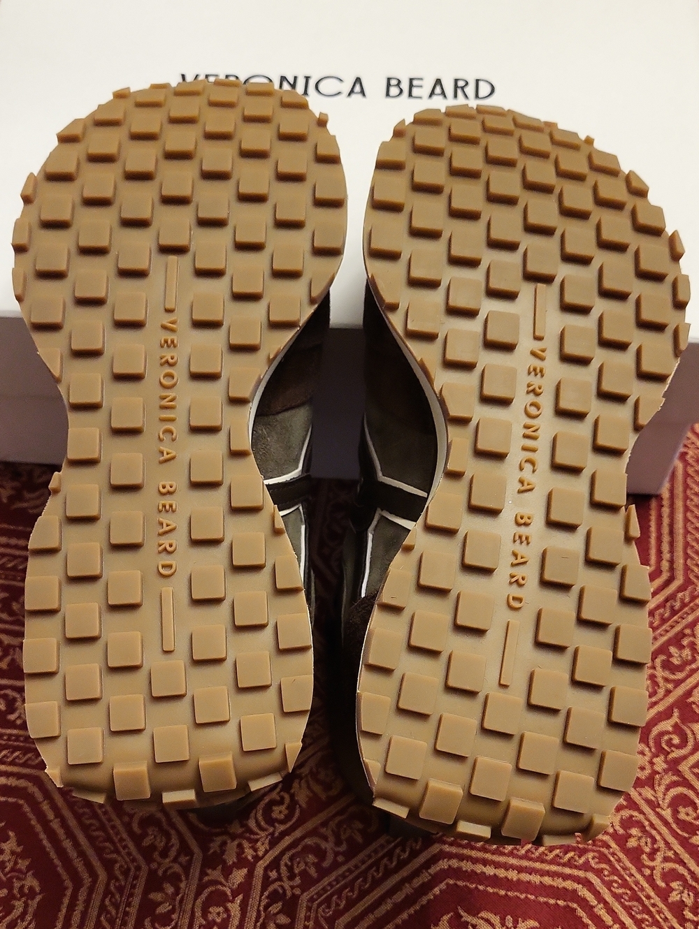 Veronica Beard Valentina Hiking Shoes,Cypress Espresso - Picture 5 of 9